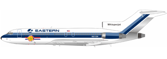 Pre-Order InFlight200 IF721EA0724 1:200 Eastern Air Lines Boeing 727-100 N8119N