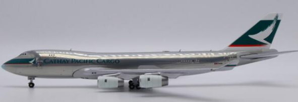 Pre-Order JC Wings SA4030 1:400 Cathay Pacific Cargo Boeing 747-400F "Polished" Reg: B-HUO