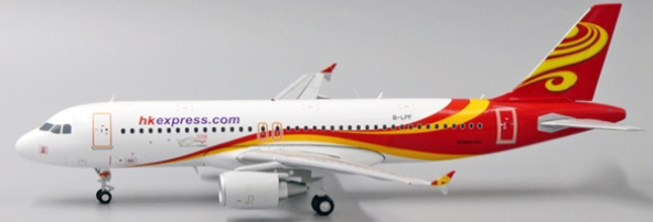 Pre-Order JC Wings LH2220 1:200 Hong Kong Express Airbus A320 "hkexpress.com" Reg: B-LPF