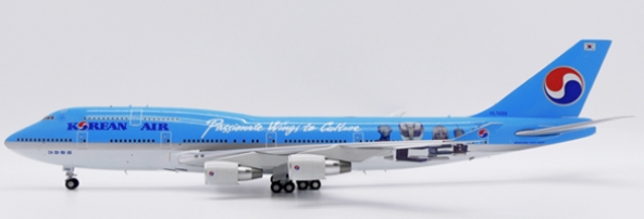 Pre-Order JC Wings XX20184 1:200 Korean Air Boeing 747-400 "British Museum" Reg: HL7488