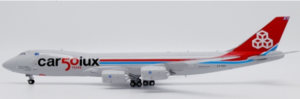 Pre-Order JC Wings XX40156 1:400 Cargolux Boeing 747-8F "car50lux" Reg: LX-VCC