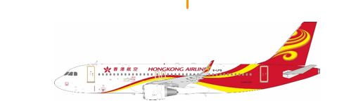 Pre-Order JFox JF-A320-044 1:200 A320-214 HongKong Airlines B-LPQ