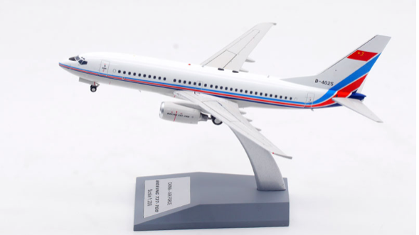 Pre-Order Aviation200 AV2105 1:200 B-4025 People's Liberation Army Air Force - Chinese Air Force Boeing 737-76D