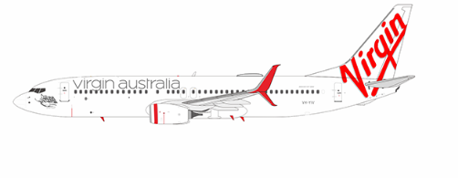 Pre-Order NG Models 08016 1:200 Virgin Australia Airlines 737-800/w VH-YIV (with scimit r winglets)