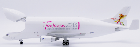 Pre-Order JC Wings LH4382C 1:400 Airbus Industrie A300-600ST Beluga "Toulouse 2013""Interactive Series" Reg: F-GSTF