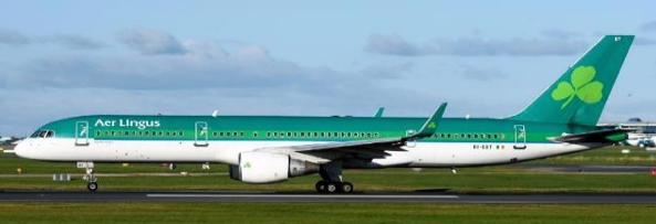 Pre-Order JC Wings XX40430 1:400 Aer Lingus Boeing 757-200 Reg: EI-LBT