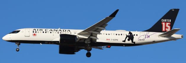 Pre-Order JC Wings SA2076 1:200 Air Canada Airbus A220-300 "Carter 15" Reg: C-GUPG