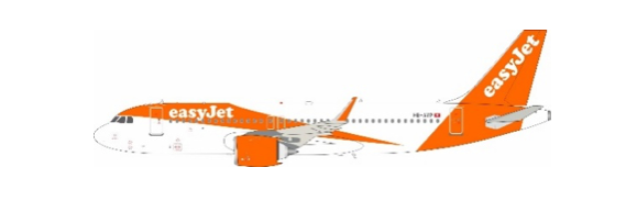 Pre-Order JFox JF-A320-058L 1:200 A320-251N EasyJet Switzerland Reg. HB-AYP