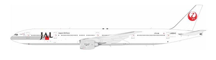 Pre-Order B-Models B-773-JAL-943  1:200 Japan Airlines – JAL Boeing 777-346 JA8943 ‘Arcturus’