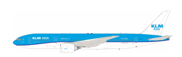 Pre-Order InFlight200 IF772KLA0924 1:200 KLM Asia Boeing 777-206/ER PH-BQN