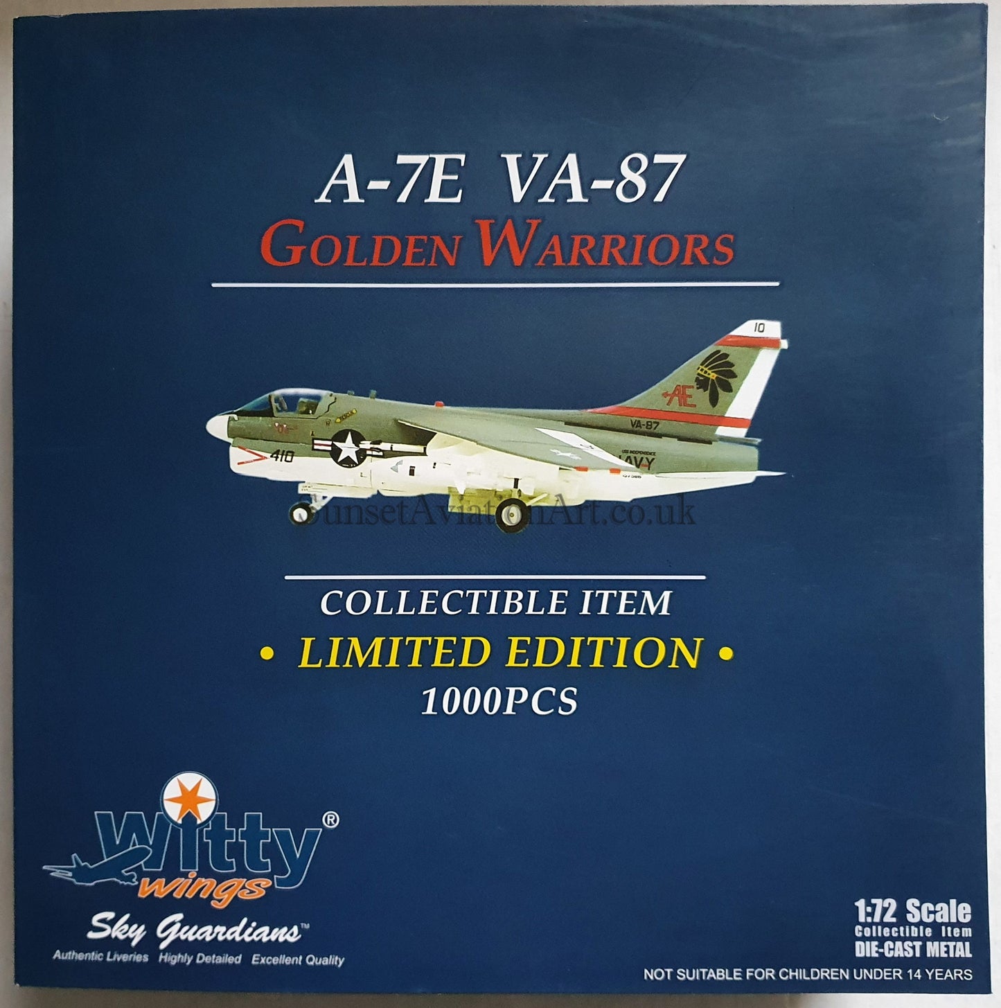 Witty Wings WTW-72-024-003 1:72 USN A-7E VA-87 Golden Warriors