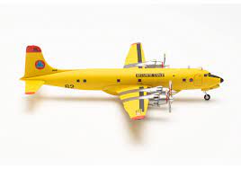 Herpa Wings 572484 1:200 Securite Civile DC-6