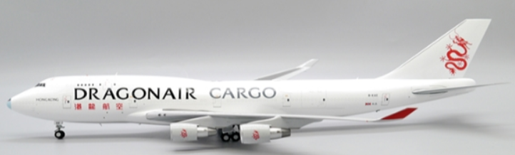 JC Wings EW2744002 1:200 Dragonair Cargo Boeing 747-400BCF