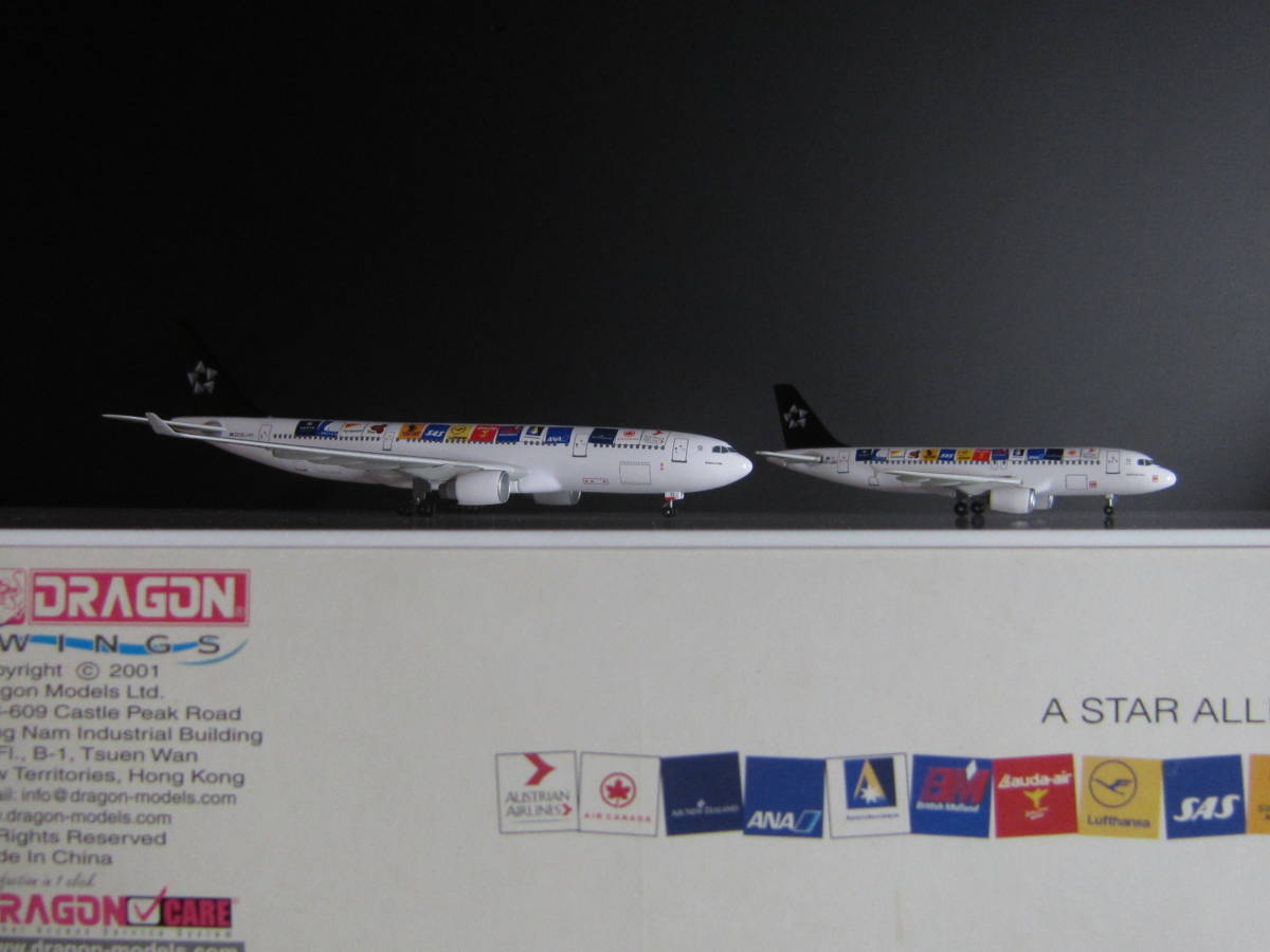 Dragon Wings 55378-03 1:400 Austrian Airlines Airbus 320 & Airbus A330-200