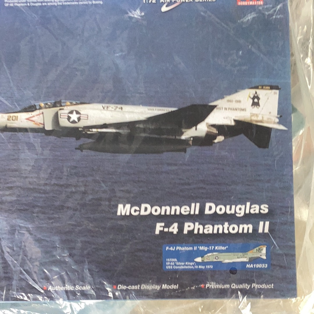 Hobby Master F-4J phantom ll “Mig-17 Killer” 1:72 HA19033