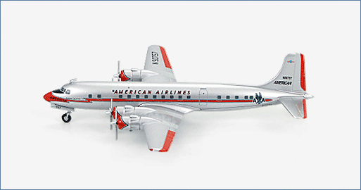 Hobby Master HL5007 1:200 Douglas DC-6B American Airlines "Flagship Oklahoma City"