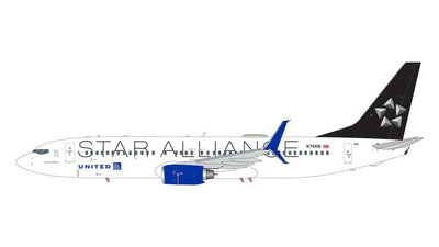 Pre - Order Gemini Jets G2UAL1378 1:200 United Airlines B737 - 800W N76516 “Star Alliance” livery