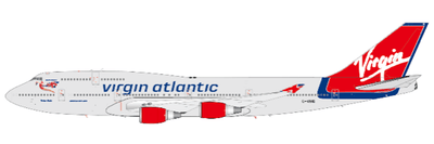 Pre - Order JC Wings XX20459 1:200 Virgin Atlantic Boeing 747 - 400 "Tinker Belle" Reg: G - VBIG