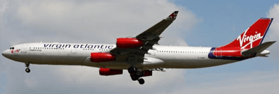 Pre - Order JC Wings XX40654 1:400 Virgin Atlantic Airbus A340 - 300 Reg: G - VHOL