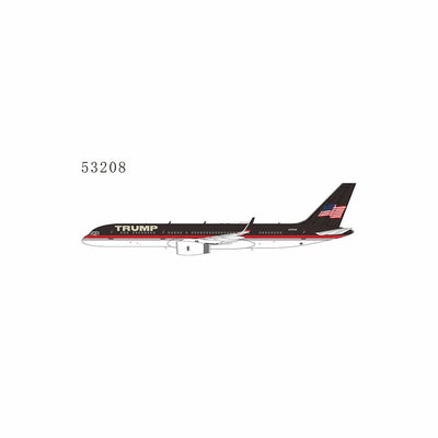 Pre - Order NG Models 53208 1:400 The Trump Organization 757 - 200/w N757AF (with national flag on tail)