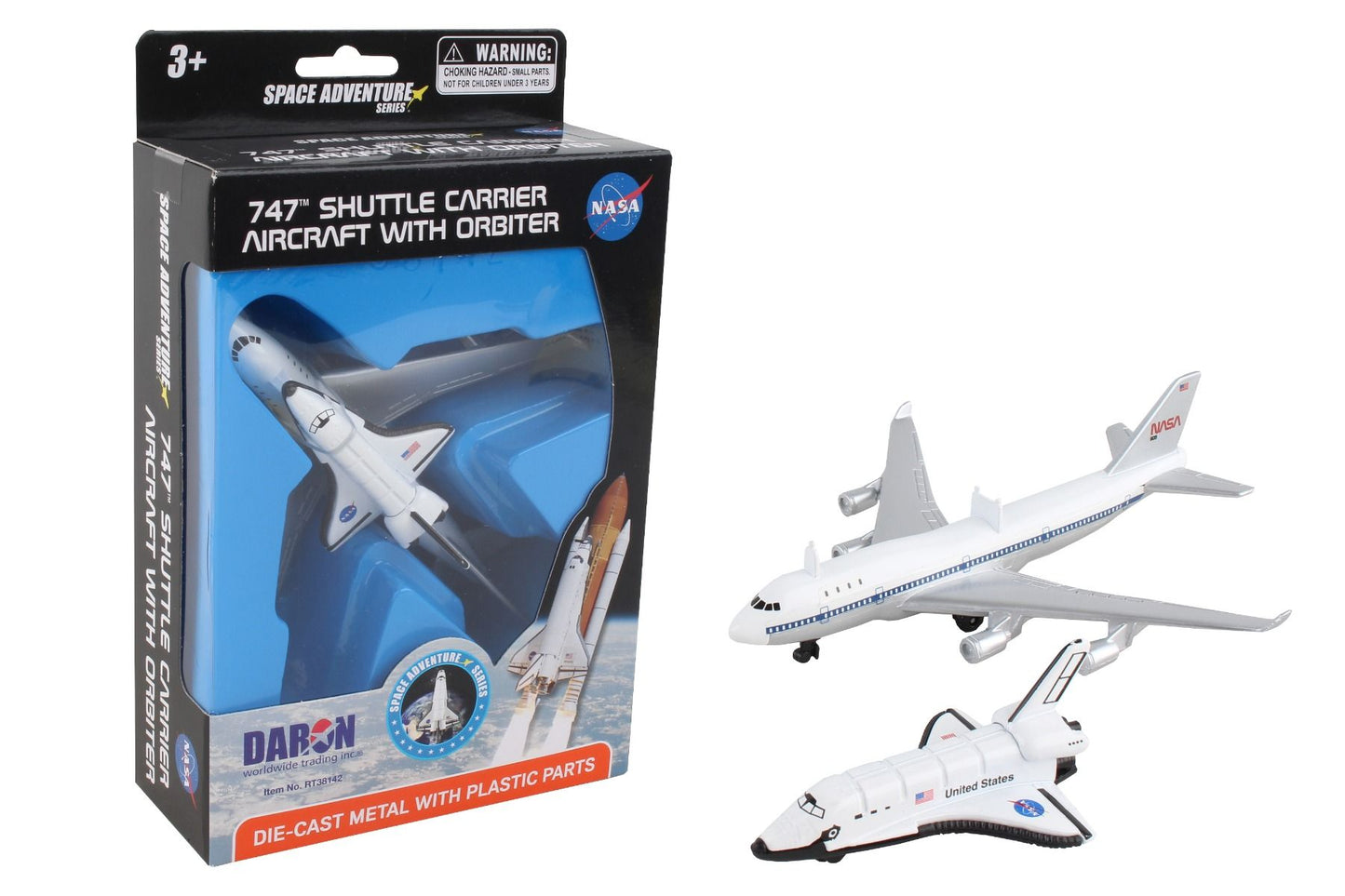 Daron Space Adventure 747 SHUTTLE CARRIER AIRCRAFT WITH ORBITER RT38142