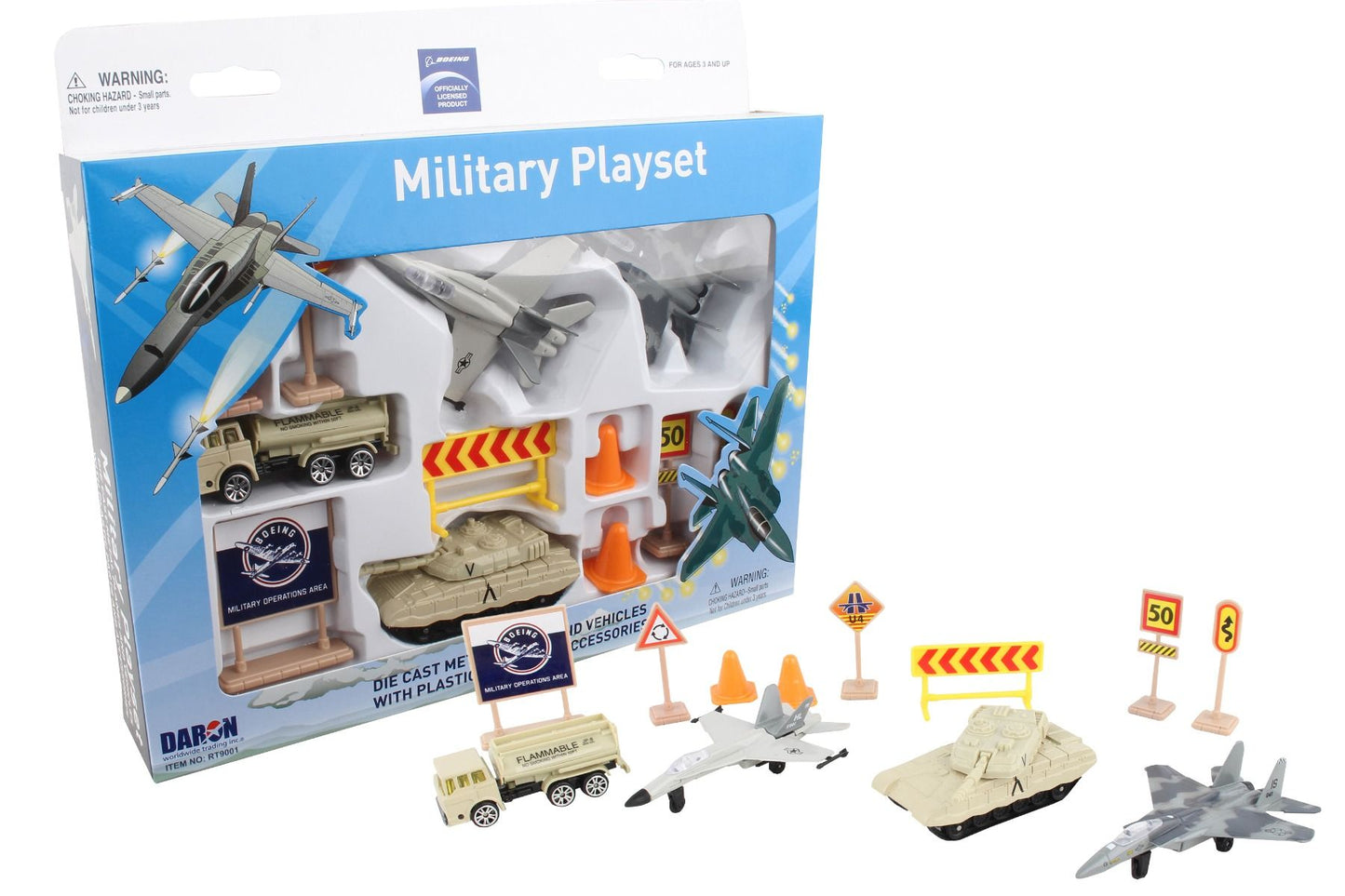 RT9001 BOEING MILITARY PLAYSET