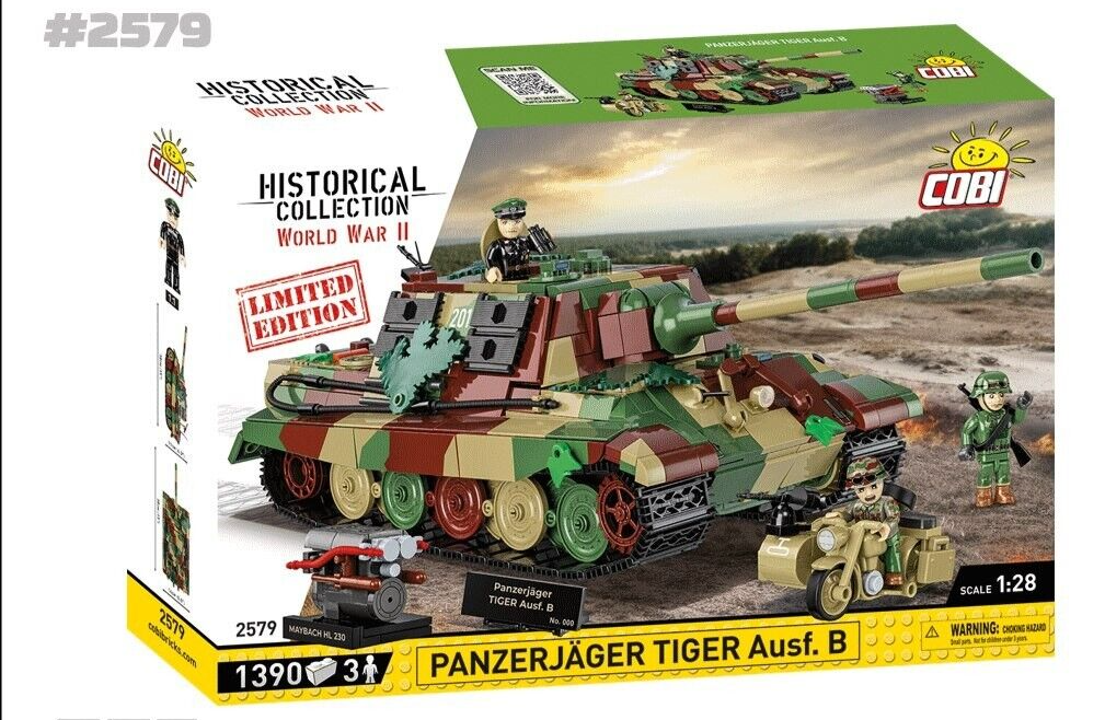 Cobi 2579 Panzerjager Tiger Ausf. B (Limited Edition)