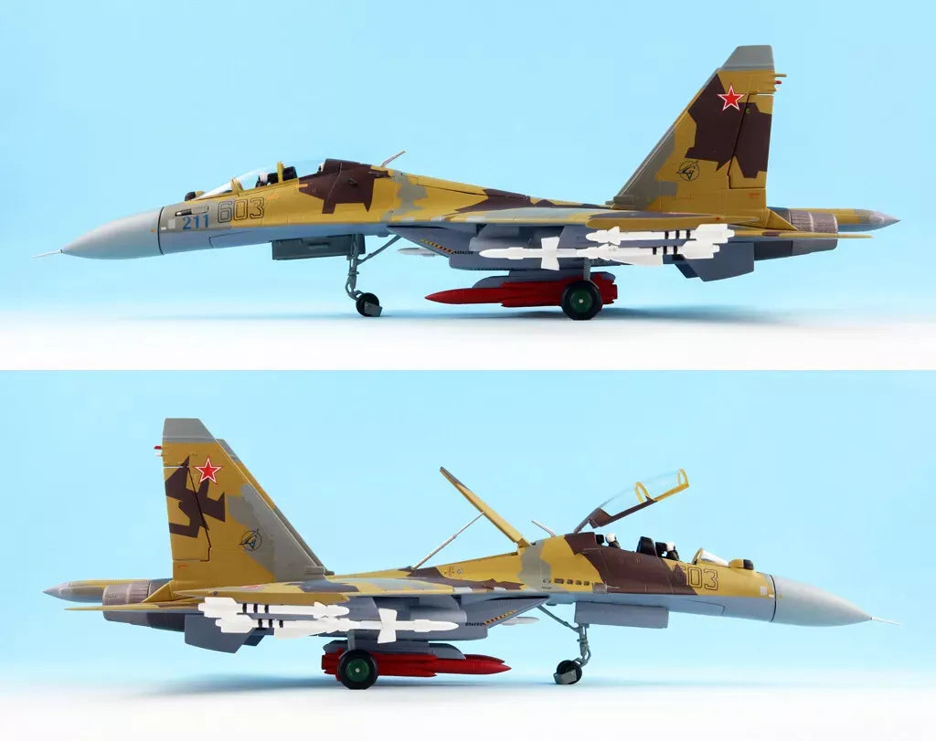 JC Wings 1:72 JCW-72-SU30-001 Su-30MK Flanker C Russian AF