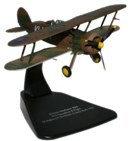 Oxford AC023 1:72 Gloster Gladiator Mk.II "B" Flight, No. 615 Squadron, RAF, France, 1940