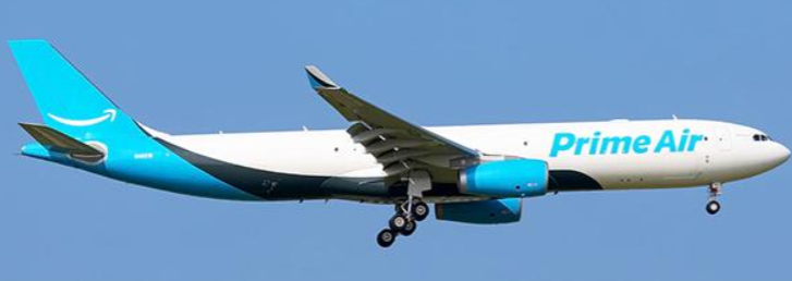 JC Wings SA2HAL054 1:200 Amazon Prime Air Airbus A330-300P2F