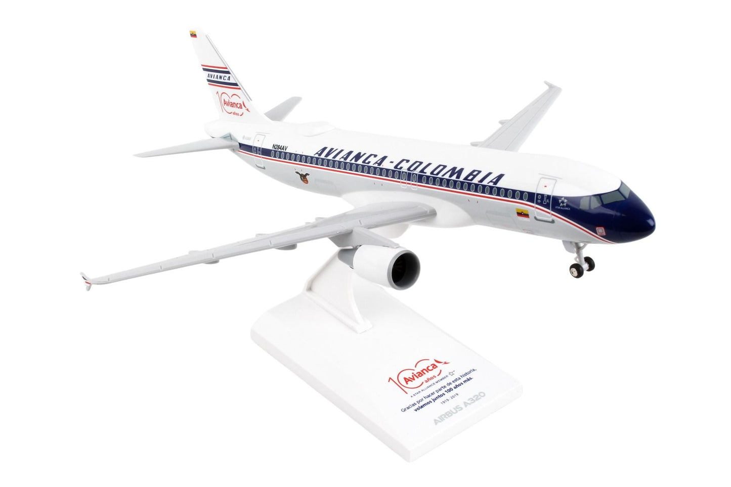 SkyMarks 1:150 Avianca A320 N284AV retro scheme SKR1033