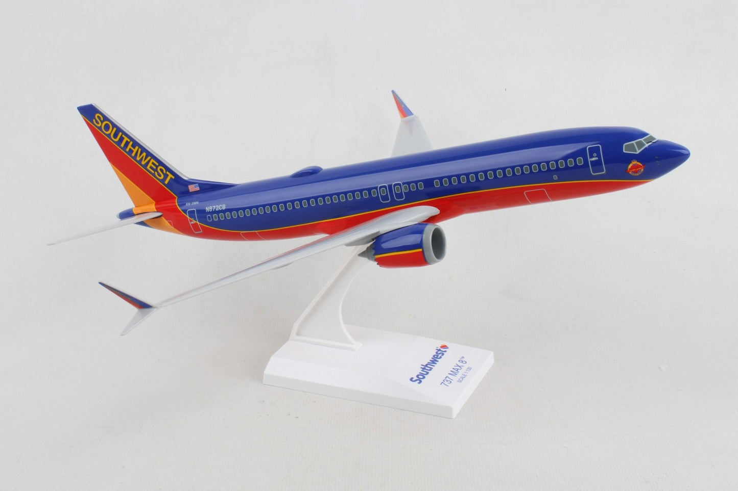 SkyMarks 1:130 Southwest Boeing 737Max8 N872CB Coleen Barett retro livery SKR1140