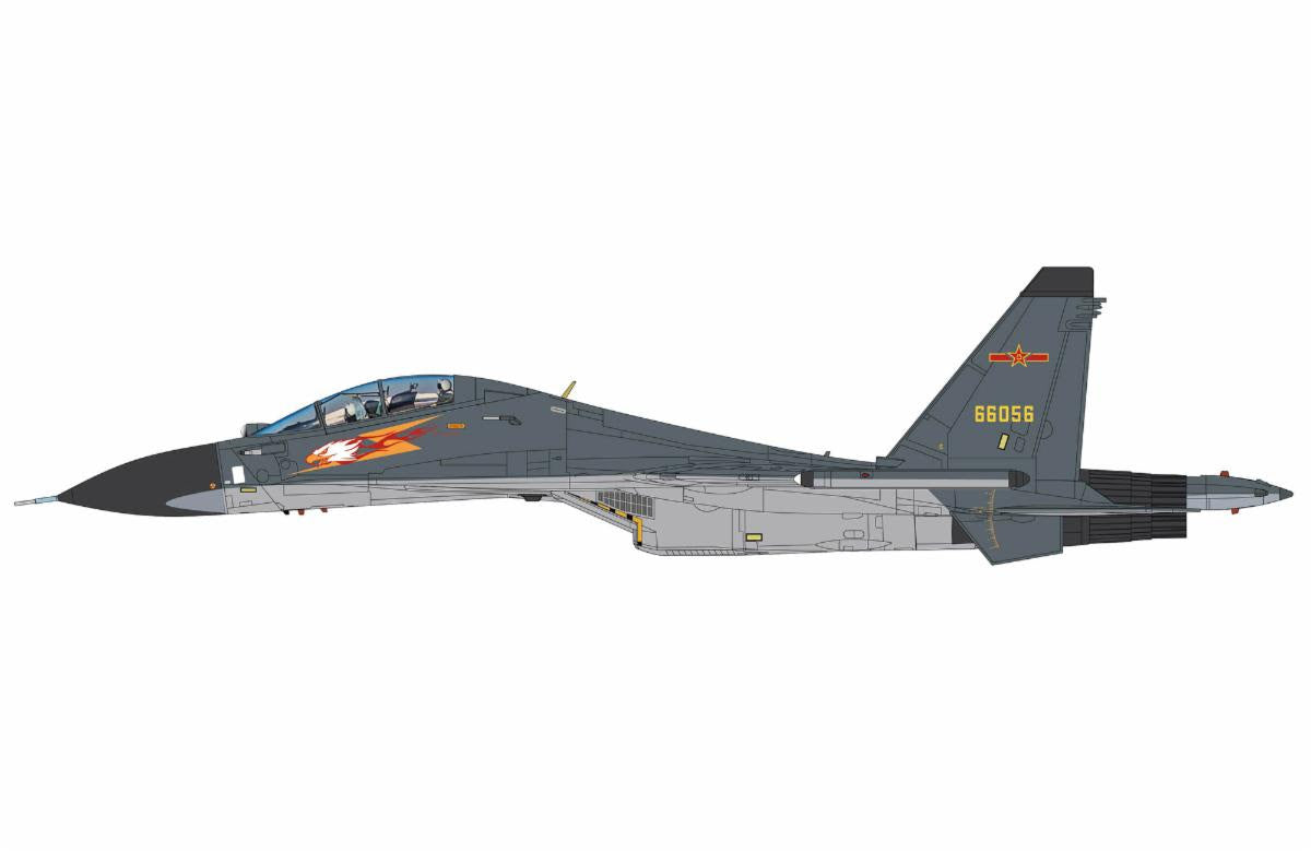 Pre-Order Hobby Master HA9553 1:72 Su-30Mkk 66056, 54th Air Rgt., 18th Air Div., PLAAF, 2018