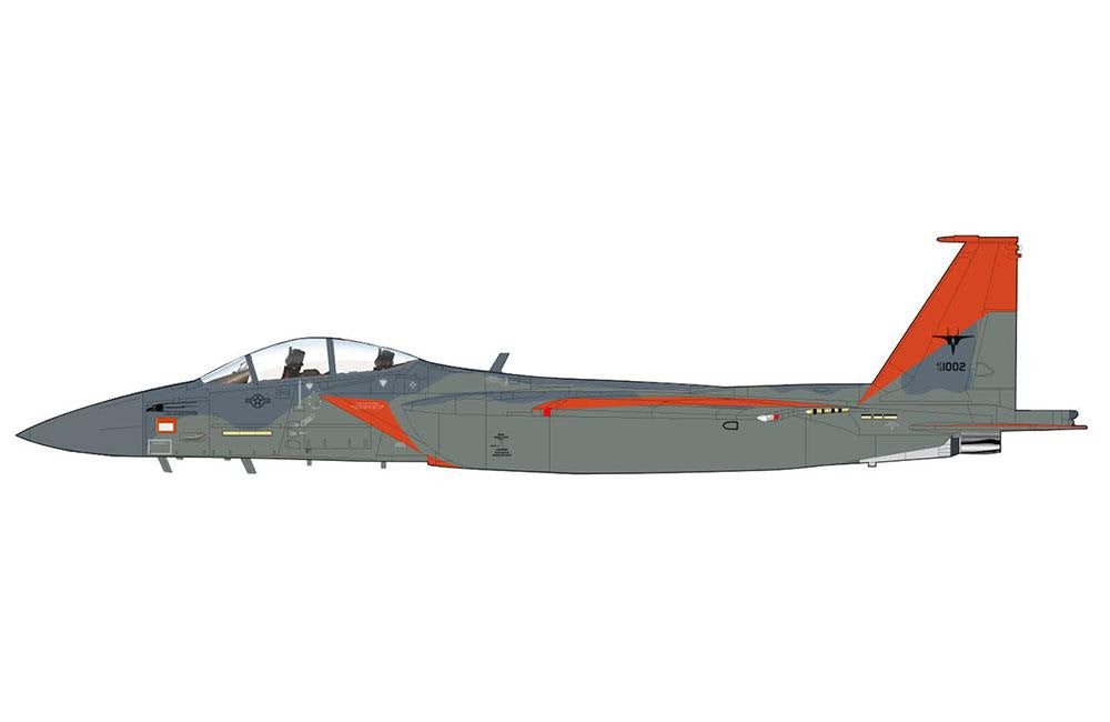 Pre Order Hobby Master HA4547 1:72 F-15SA Advanced Eagle 12-1002, USAF "Test Markings", 2018 (with 12 x AIM-120, 3 x fuel tank)