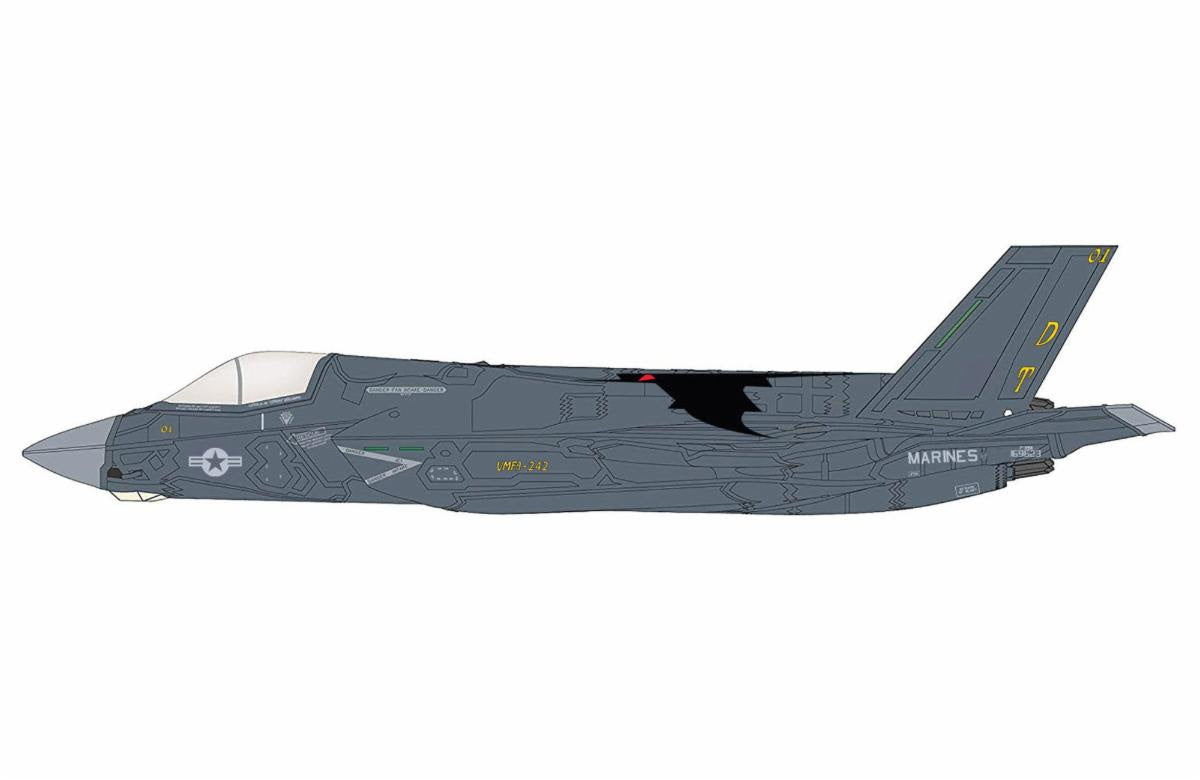 Pre Order Hobby Master HA4623 1:72 Lockheed F-35B 169623, VMFA 242 "Bats", Iwakuni 2024 (beast mode)