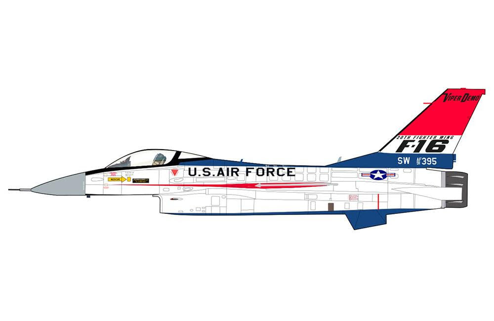 Pre Order Hobby Master HA38043 1:72 F-16CM "Viper Demo" 91-0395, Shawn AFB, 2024