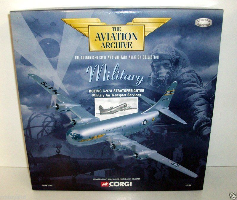 Corgi AA48104 1:144 Boeing C-97A Stratofreighter Military Air Transport Services