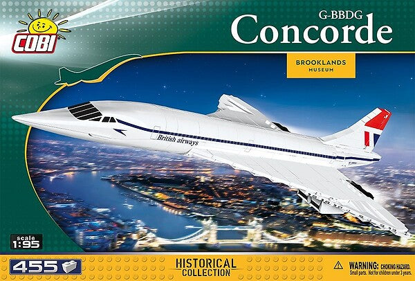 COBI 1917 British Airways Concorde G-BBDG