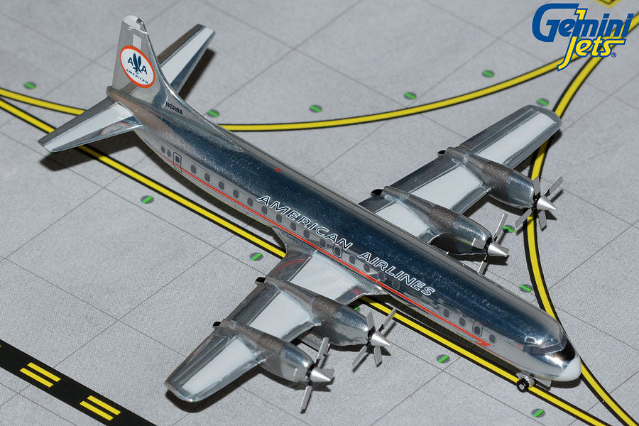 Gemini Jets GJAAL1718 1:400 American Airlines Lockheed L-188 Electra