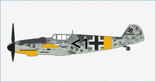 Hobby Master HA8760 1:48 BF109G-6 "Mato Dukovac"