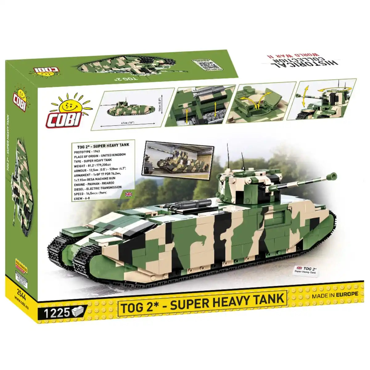 COBI TOG II* - Super Heavy Tank 2544 - MTS Aviation Models