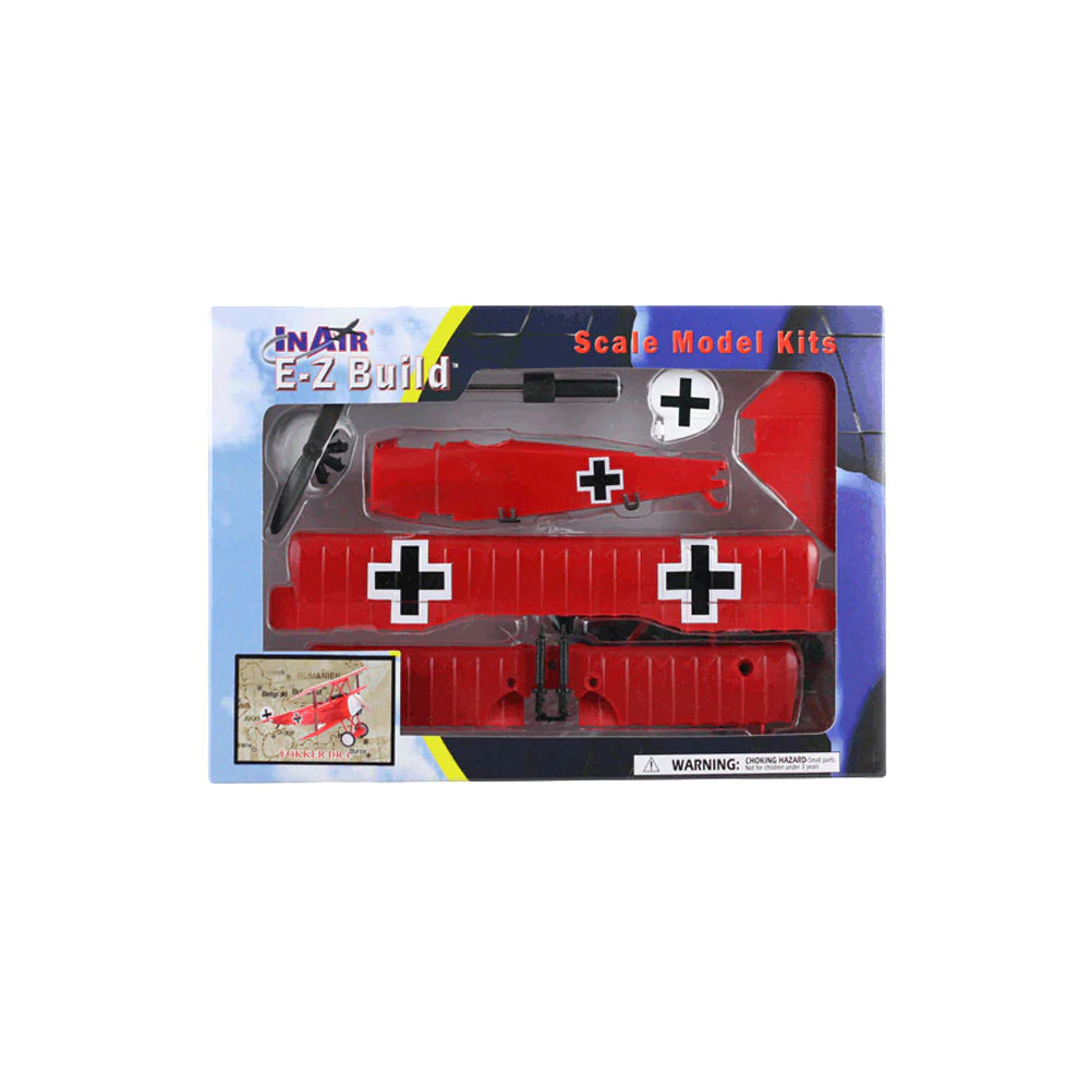 EZ Build Model Kit Fokker Dr.1 Red Baron INWWRB