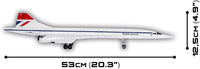 COBI 1917 British Airways Concorde G-BBDG