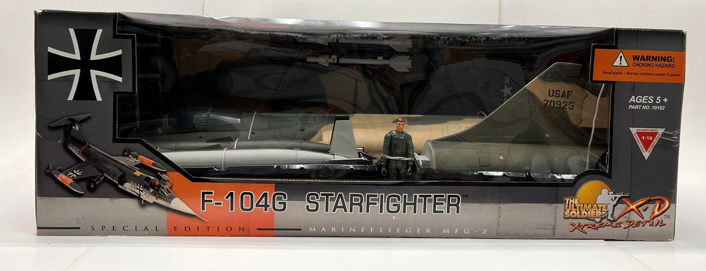 21st Century Toys 1:18 F-104G Starfighter Smoke 2 Gray Box