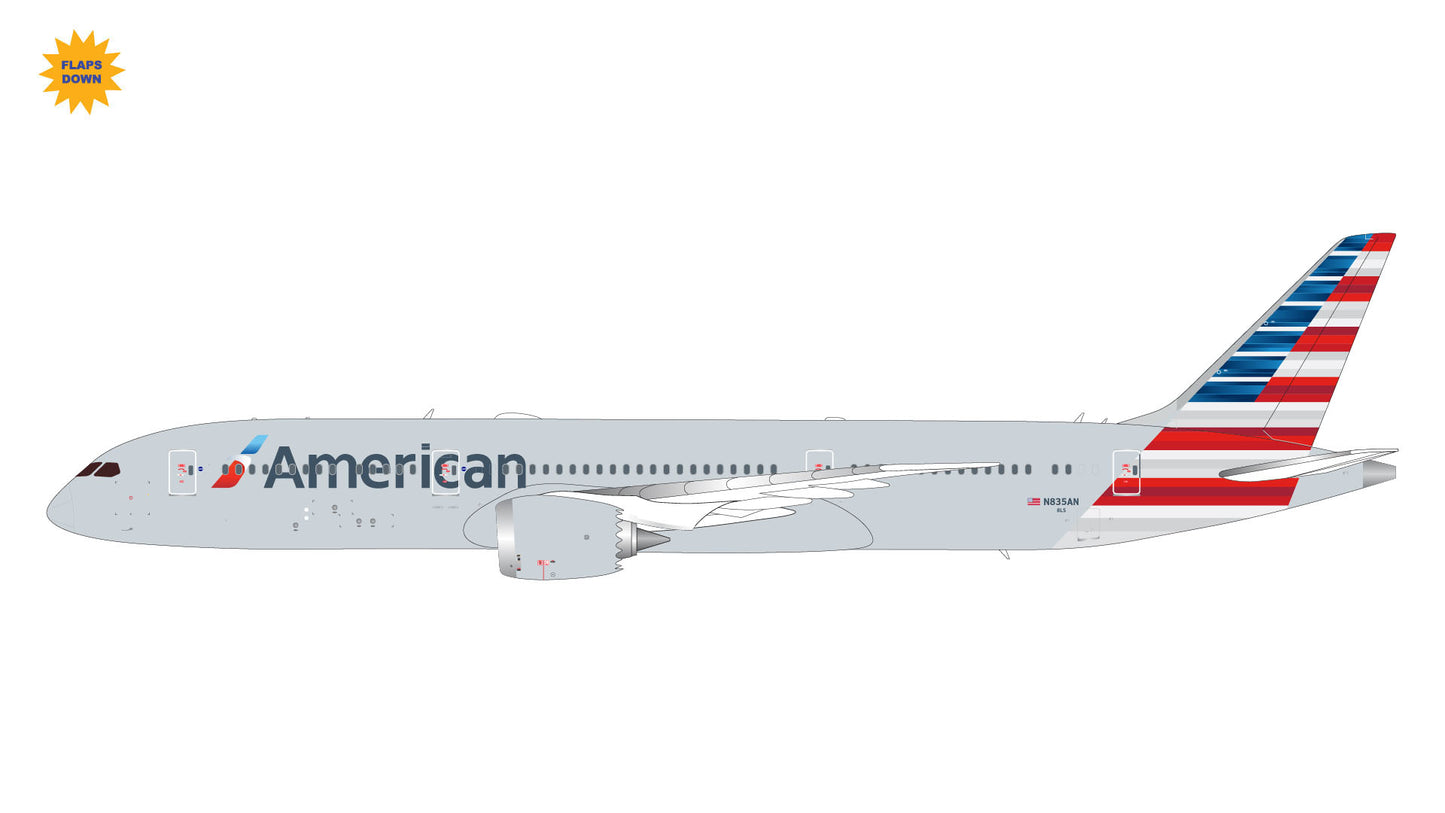 Gemini Jets G2AAL1106F 1:200 American Airlines Boeing 787-9 (Flaps Down)