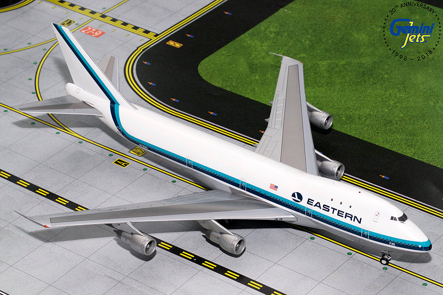 Gemini Jets G2EAL747 1:200 Eastern Boeing 747-100 Polished