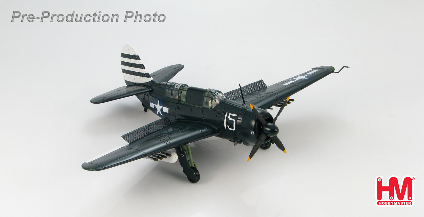 Hobby Master HA2209 SB2C Helldiver White 15 of VB-12, USS Randolph, Feb 1945