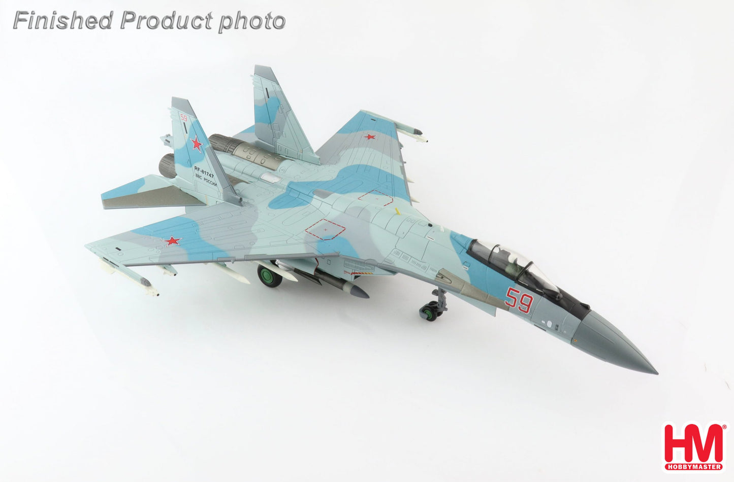 Hobby Master HA5709 1:72 Su-35 Flanker E Red 59  "Syrian War"