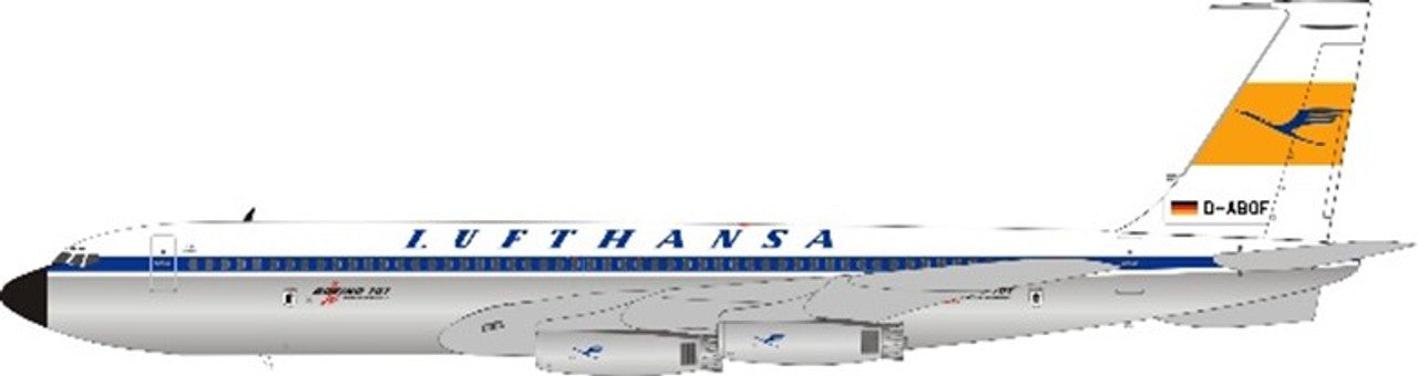 Jfox Jf-707-4-002P 1:200 Lufthansa Boeing 707-400