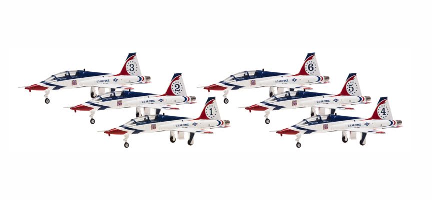 Hogan Wings 1:200 USAF Thunderbirds T-38A Talon Team Set 60067